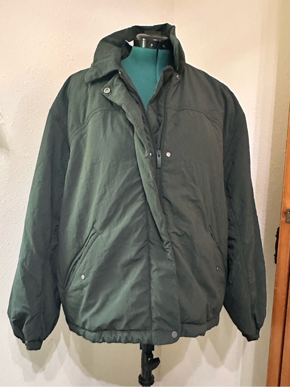 lululemon athletica Dark Forest Green Puffer Jacket